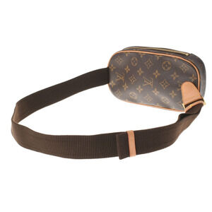 Louis Vuitton Bag Pochette Monogram Ganju Brown Body Canvas